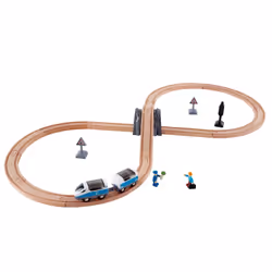 Hape PASSENGER TRAIN SET, Train & track set, 3 yr(s), Multicolour