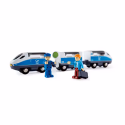 Hape INTERCITY TRAIN, Train, 3 yr(s), Wood, Blue, White