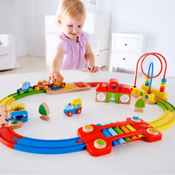 Hape RAINBOW PUZZLE RAILWAY 3D puzzle