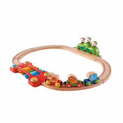 Hape E3825, Train & track set, 1.5 yr(s), Multicolour