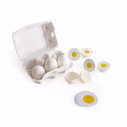 Hape Egg Carton, Kitchen, 3 yr(s), White, Yellow