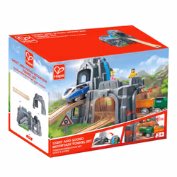 Hape LIGHT AND SOUND MOUNTAIN TUNNEL SET