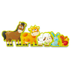 Hape Numbers & Farm Animals Shape puzzle 10 pc(s)