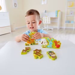 Hape Numbers & Farm Animals Shape puzzle 10 pc(s) - Additional view 3