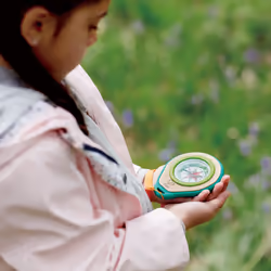 Hape Compass Set Magnetic navigational compass Bamboo, Plastic - Additional view 2