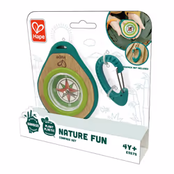 Hape Compass Set Magnetic navigational compass Bamboo, Plastic - Additional view 5
