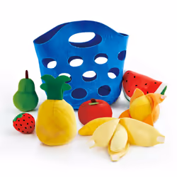 Hape Toddler Fruit Basket, Shopping, 1.8 yr(s), Multicolour