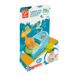 Hape Tubing Pull-back Boat Bath boat Multicolour - Additional view 5