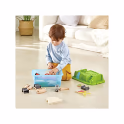 Hape Countryside Train Bucket Set