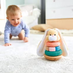 Hape Bunny Stacker motor skills toy