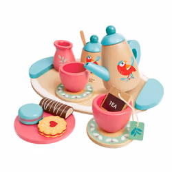 Hape E3207, Toy cookware set, tea time, 2 yr(s), Multicolour, Wood