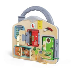 Hape Lock & Learn Playboard motor skills toy