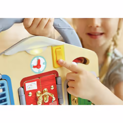 Hape Lock & Learn Playboard motor skills toy