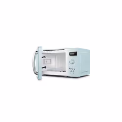 COMFEE' Retro Style 800w 20L Microwave Oven with 8 Auto Menus, 5 Cooking Power Levels, and Express Cook Button - Mint Green -CM-M202RAF(GN)