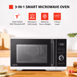 Toshiba MW3-SAC23SF(WH) microwave White Combination microwave Countertop 23 L 1450 W