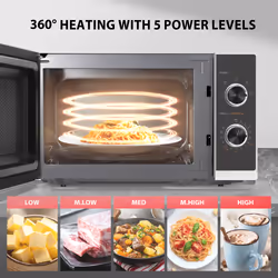 Toshiba MW3-MM20PF(WH) microwave White Solo microwave Countertop 20 L 800 W