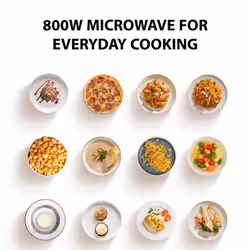 Toshiba MW3-MM20PF(WH) microwave White Solo microwave Countertop 20 L 800 W
