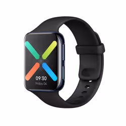 OPPO Watch 46mm Black, 4.85 cm (1.91"), AMOLED, Touchscreen, 8 GB, GPS (satellite), 40 g