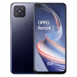 OPPO Reno4 Z 5G, 16.7 cm (6.57"), 1080 x 2400 pixels, 128 GB, 48 MP, Android 10, Black
