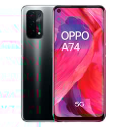 OPPO A74 5G 16.5 cm (6.5") Dual SIM ColorOS 11.1 USB Type-C 6 GB 128 GB 5000 mAh Black