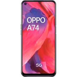 OPPO A74 5G 16.5 cm (6.5") Dual SIM ColorOS 11.1 USB Type-C 6 GB 128 GB 5000 mAh Black
