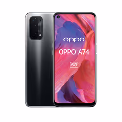 OPPO A74 5G , 16.5 cm (6.5"), 6 GB, 128 GB, 48 MP, Android 11, Black
