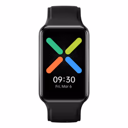 OPPO Watch Free 4.17 cm (1.64") AMOLED 46 mm Digital 280 x 456 pixels Touchscreen Black