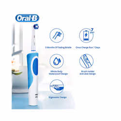 Oral B Electric Toothbrush VITALITY Braun D12 D12S - Purple D12-PP