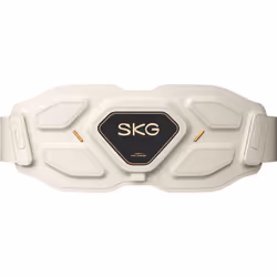 SKG W9-Pro - White, Combo massage, Vibration massage, Waist, White, Plastic, Polyurethane (PU), 2 head(s), Battery