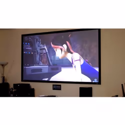 Elite Screens ezFrame, 2.13 m (84"), 186.1 cm, 104.6 cm, 16:9, White