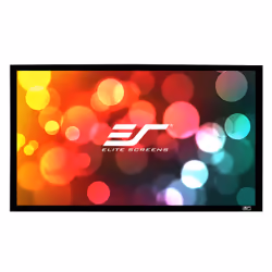 Elite Screens "Sable Frame ER100WH1" Rahmenleinwand 221,0cm x 124,0cm (BxH) 16:9, 2.54 m (100"), 2.21 m, 124.5 cm, 16:9