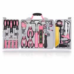 71pc Home & Office DIY Tool Kit Set. Complete Household Tool Box with Essential Hand Tools Included for Basic General Repairs ...