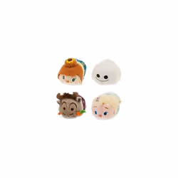 Disney Olaf ''Tsum Tsum'' Plush Set - Small Bag - 9'' - Plus 4 Frozen