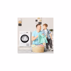 MDG09EH80 Freestanding Heat Pump Dryer 8kg load 16 Programmes AutoDry AntiCrease Delay Start Child Lock White Pack 1