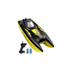 Syma Remote Control Boat, Radio Controlled Boat, Rc Boat for Adult Kids, Racing 2.4GHz High Speed Boat for Pools Lakes Outdoor with Low Power Alarm Wa