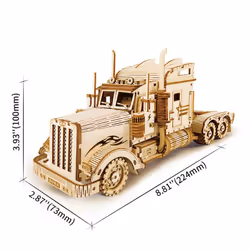 ROBOTIME Heavy Truck Lastwagen 3D puzzle 286 pc(s) Other - Additional view 6