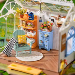 ROBOTIME DG163 DIY miniature house/book nook