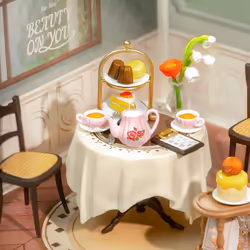 ROBOTIME Sweet Sips Tea DIY miniature house - Additional view 4