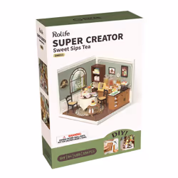 ROBOTIME Sweet Sips Tea DIY miniature house - Additional view 5