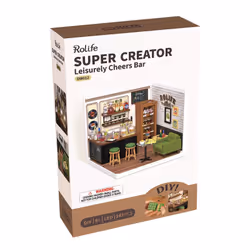 ROBOTIME Leisurely Cheers Bar DIY miniature house - Additional view 6
