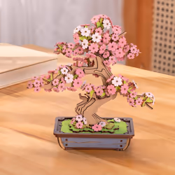ROBOTIME Sakura Bonsai 3D puzzle 263 pc(s) Other