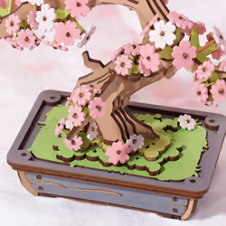 ROBOTIME Sakura Bonsai 3D puzzle 263 pc(s) Other