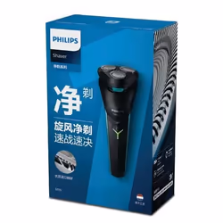 Philips 1000 series S1115/02 men's shaver Rotation shaver Black, Blue