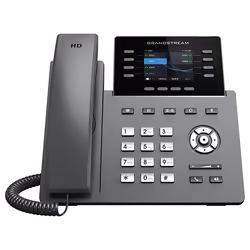 Grandstream Networks GRP2624, IP Phone, Black, Wired handset, In-band, Out-of band, SIP info, Supervisor, User, 8 lines