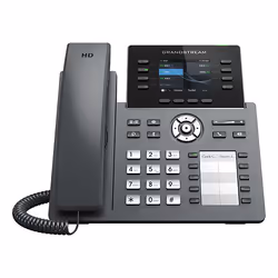 Grandstream Networks GRP2634, IP Phone, Black, Wired handset, In-band, Out-of band, SIP info, Supervisor, User, 8 lines