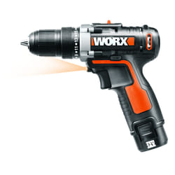 WORX WX128 drill 1 kg Black, Orange