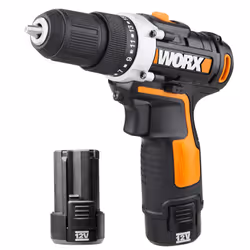 WORX WX128 drill 1 kg Black, Orange