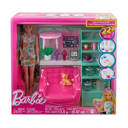 Barbie Cute N Cozy Caf? Doll With Accessories Playset