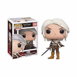 The Witcher 3 Wild Hunt Funko Pop Ciri Geralt Yennefer Mini Figure Doll Toy - Ciri