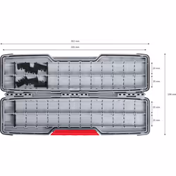 1x PRO Tough Box Large for Power Tool Accessories (Width 355 mm,)